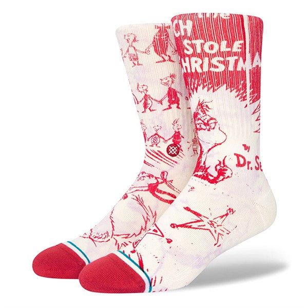 STANCE THE GRINCH EVERY WHO CREW SOCKS