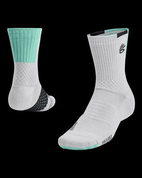 UNDER ARMOUR CURRY ARMOURDRY™ PLAYMAKER MID-CREW SOCKS
